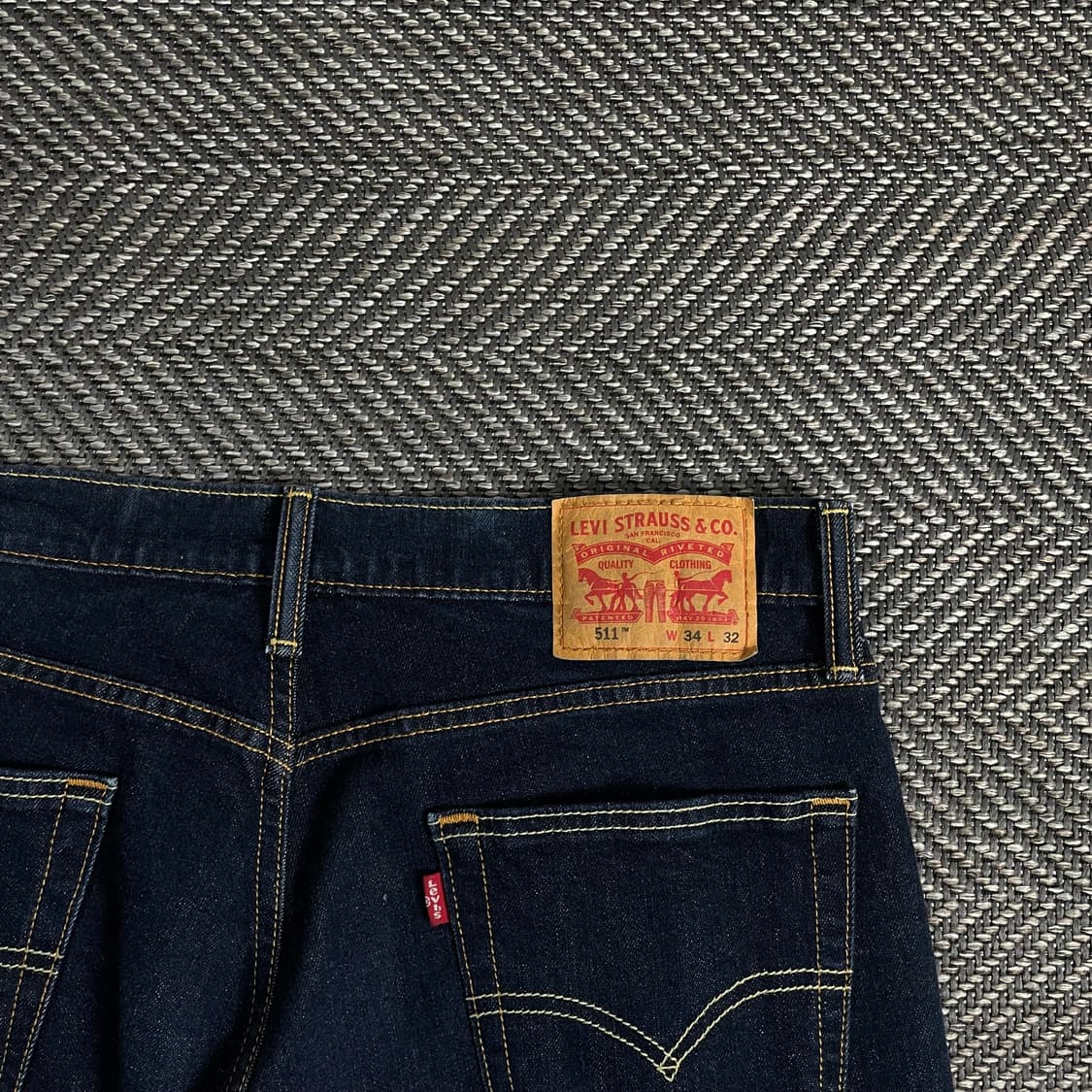 리바이스 511 인디고 데님 스트레이트 팬츠o 3073 상품이미지4