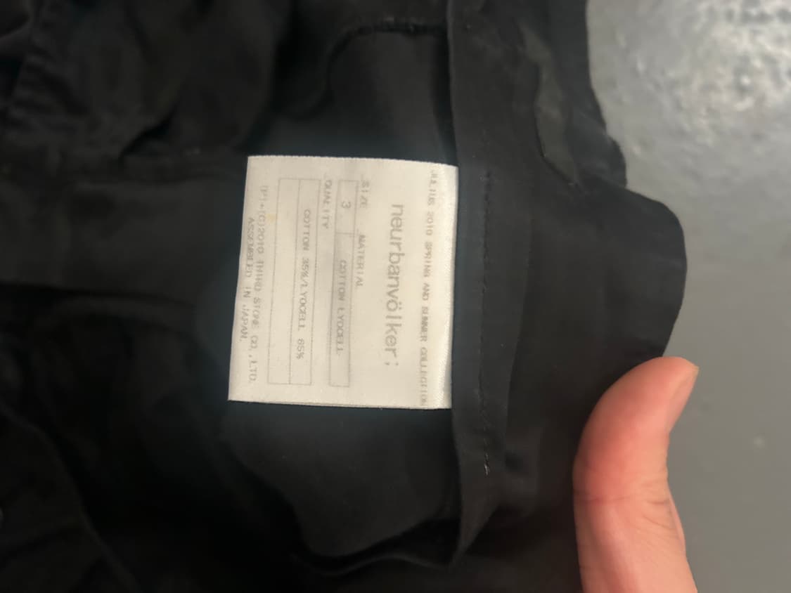 Julius 2010ss size 3 caprisgasmask short 상품이미지3