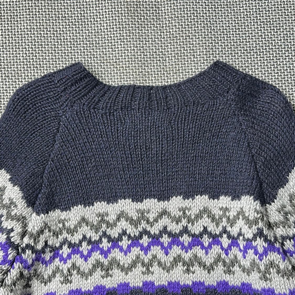 저널스탠다드 리움캘리포니아 노르딕 니트집업 (M) 상품이미지6