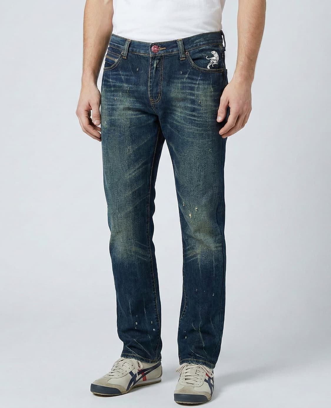 오니츠카타이거&에드원 503 콜라보 청바지 상품이미지1