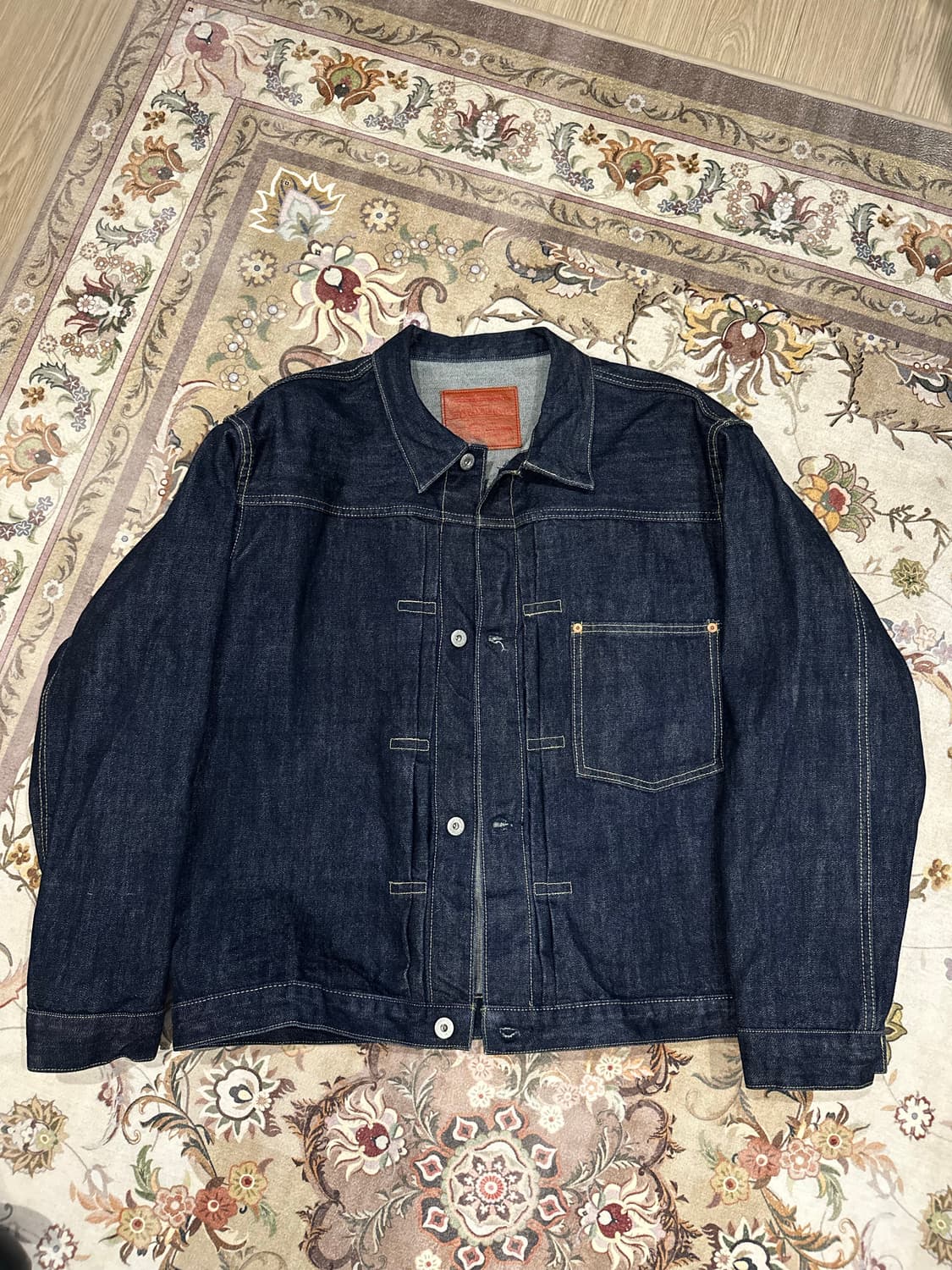 아웃스탠딩 W.W. II SELVEDGE DENIM 1ST JACKET 상품이미지3
