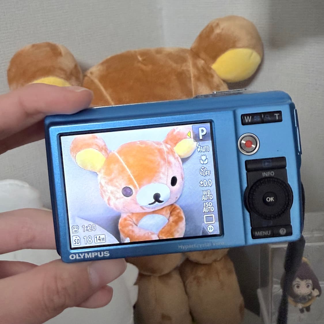 올림푸스 뮤5010 블루 빈티지 디카 u5010 상품이미지3