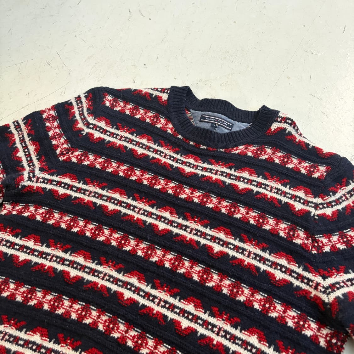 타미힐피거 빈티지 니트 스웨터 L 상품이미지4