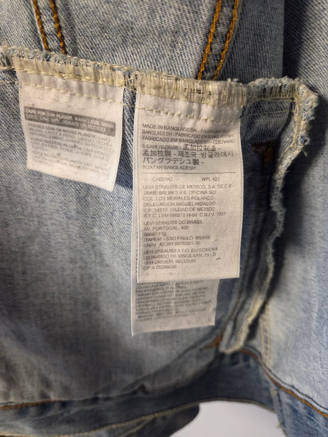 리바이스 데님 자켓 상품이미지4