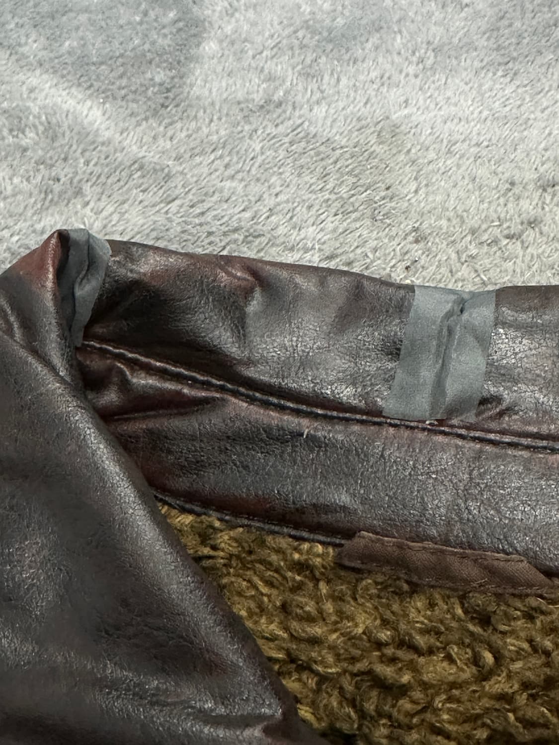 FW2002 Emporio Armani 코티드 파일 자켓 52 상품이미지8