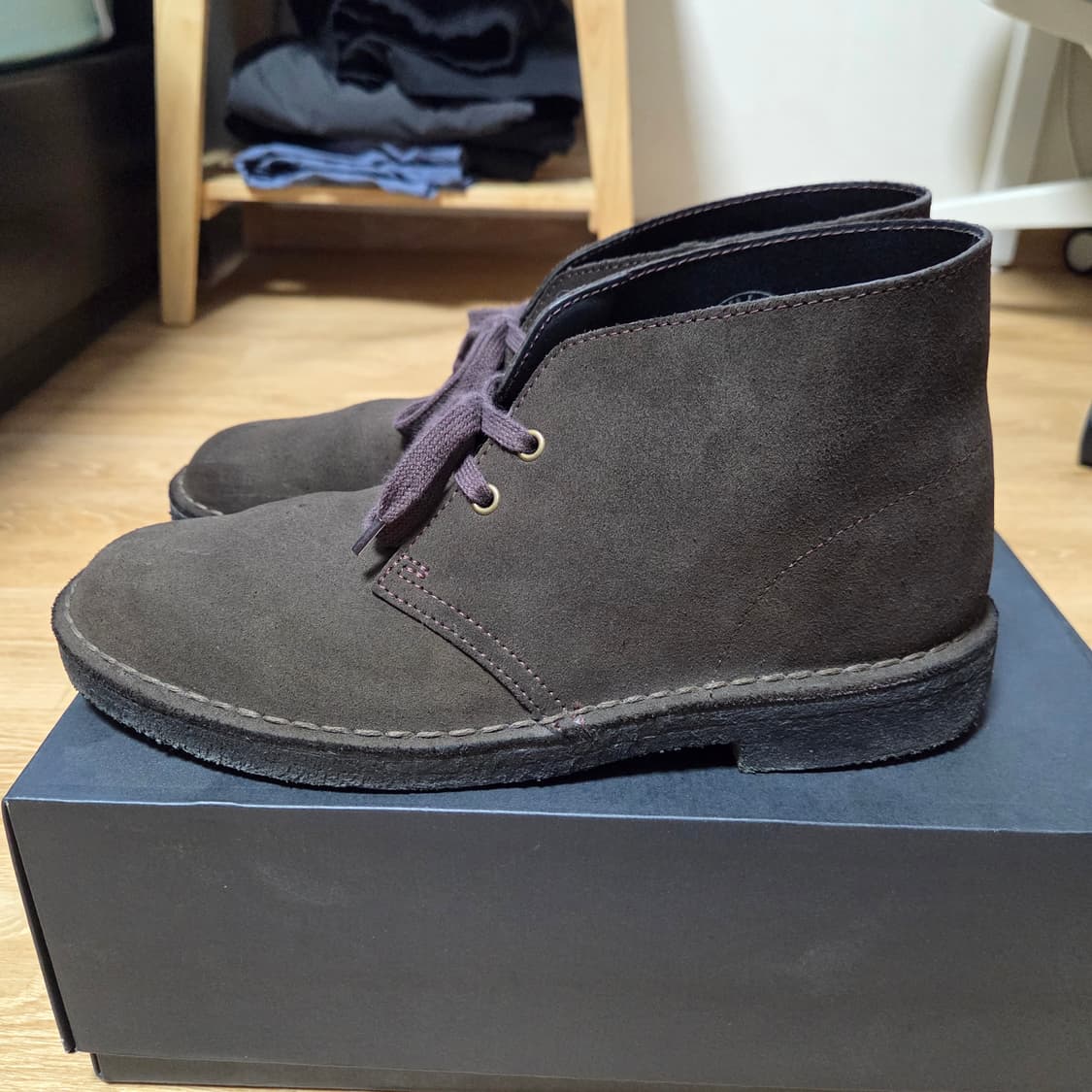 [UK 7] 클락스 데저트부츠 다크브라운 / 처커부츠 처카부츠 상품이미지5