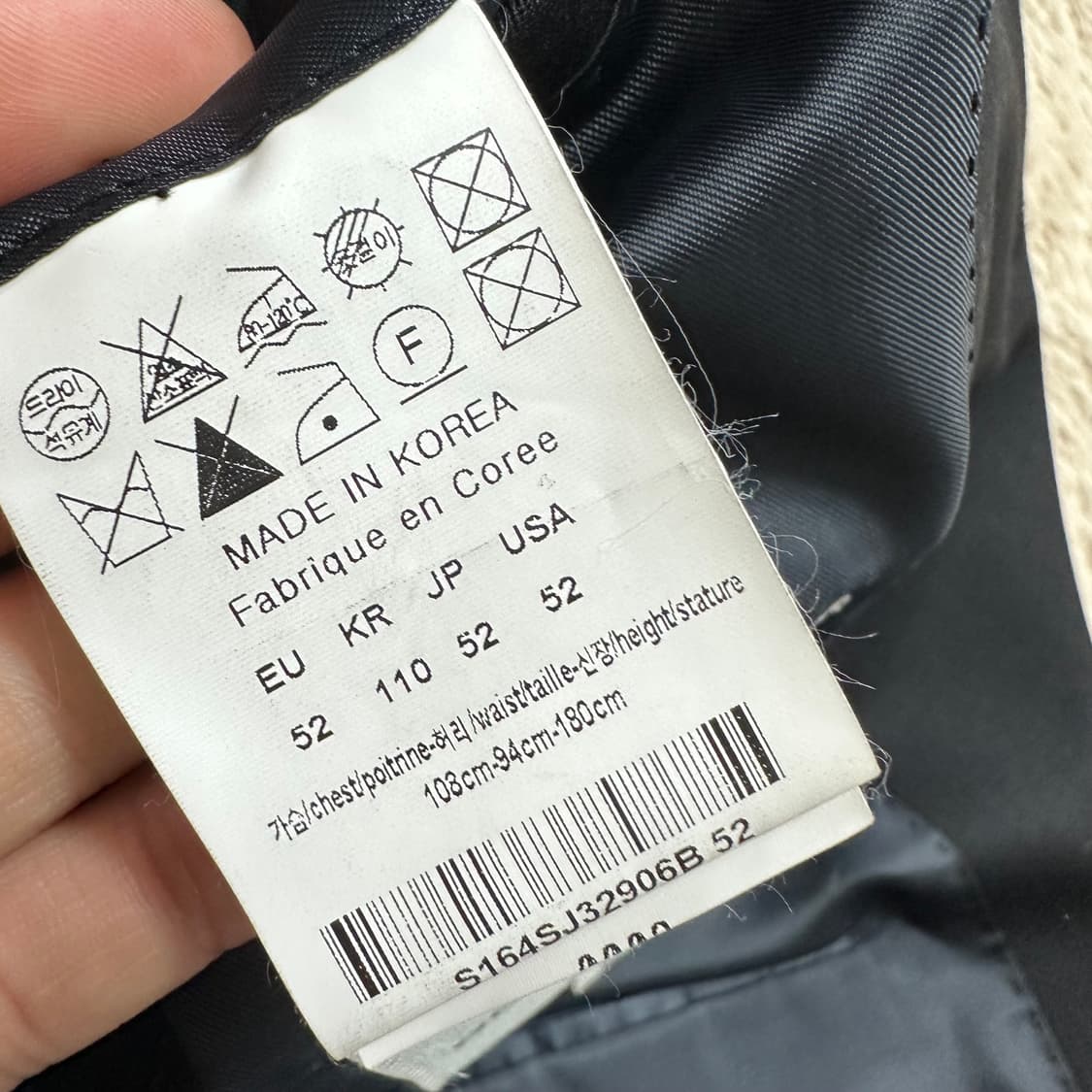 솔리드옴므 2버튼 블레이저 자켓 상품이미지5