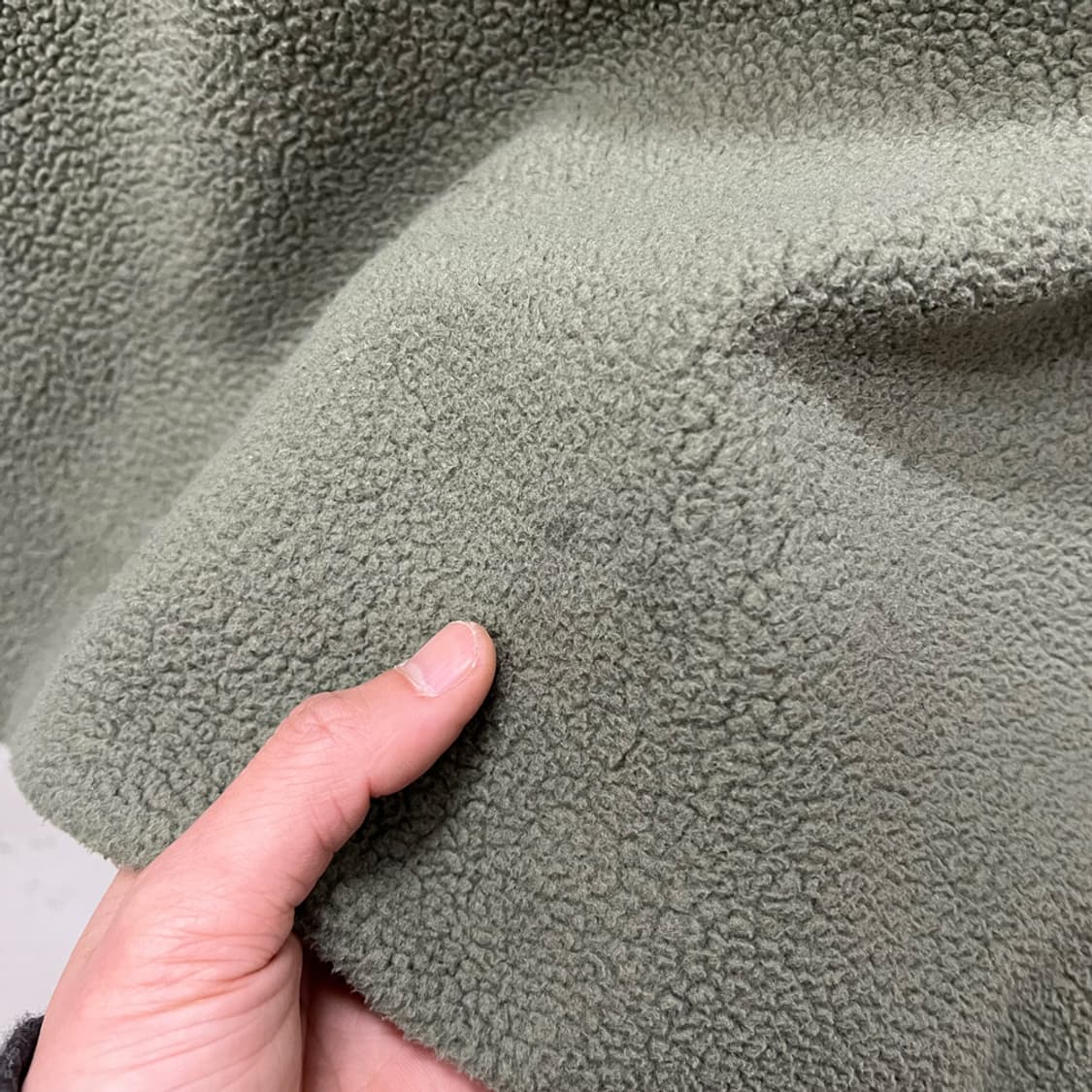 컬럼비아 카키 풀오버 스냅 플리스 95 M 상품이미지5