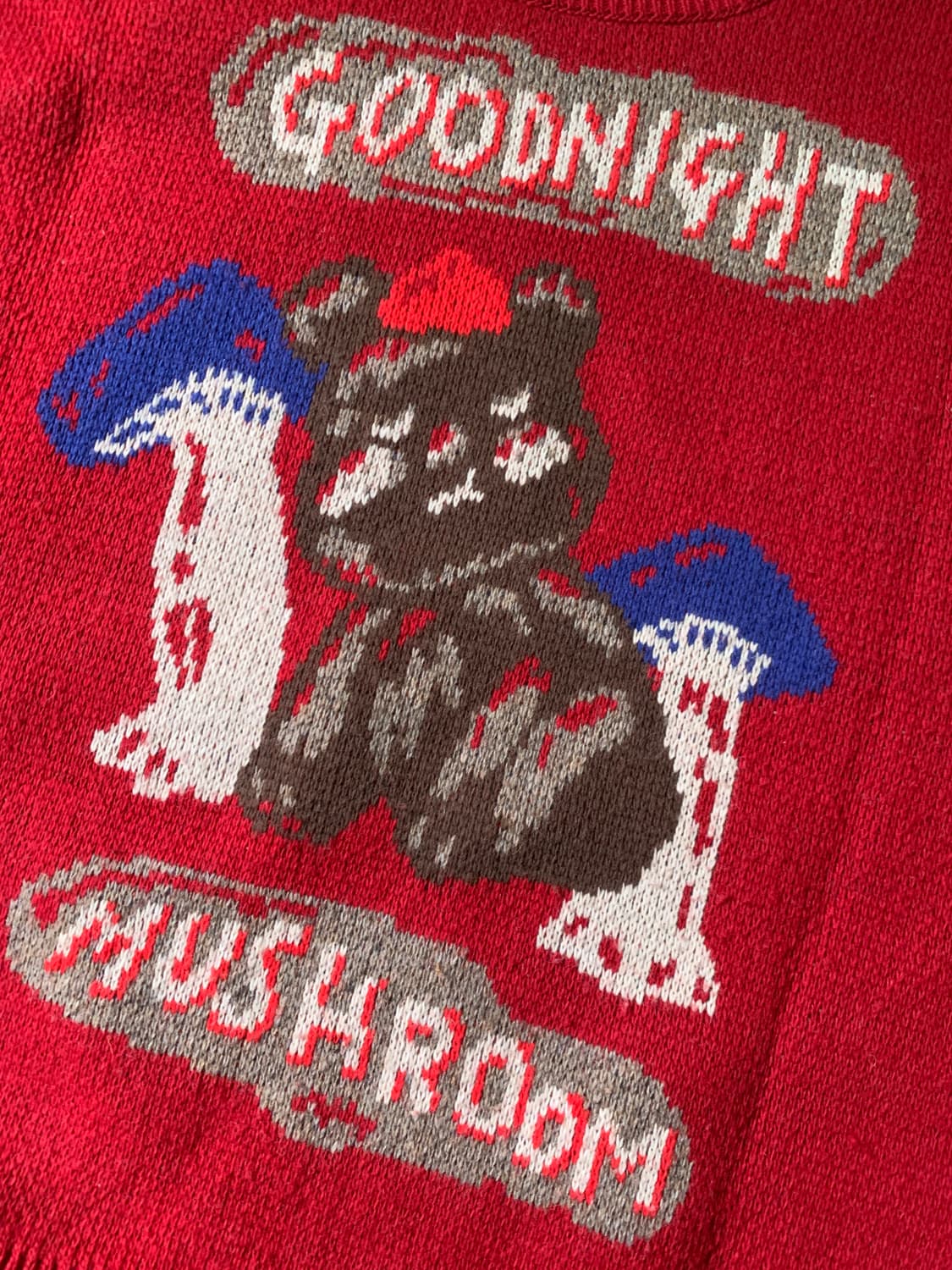 슬로코스터 머쉬룸 니트 상품이미지5