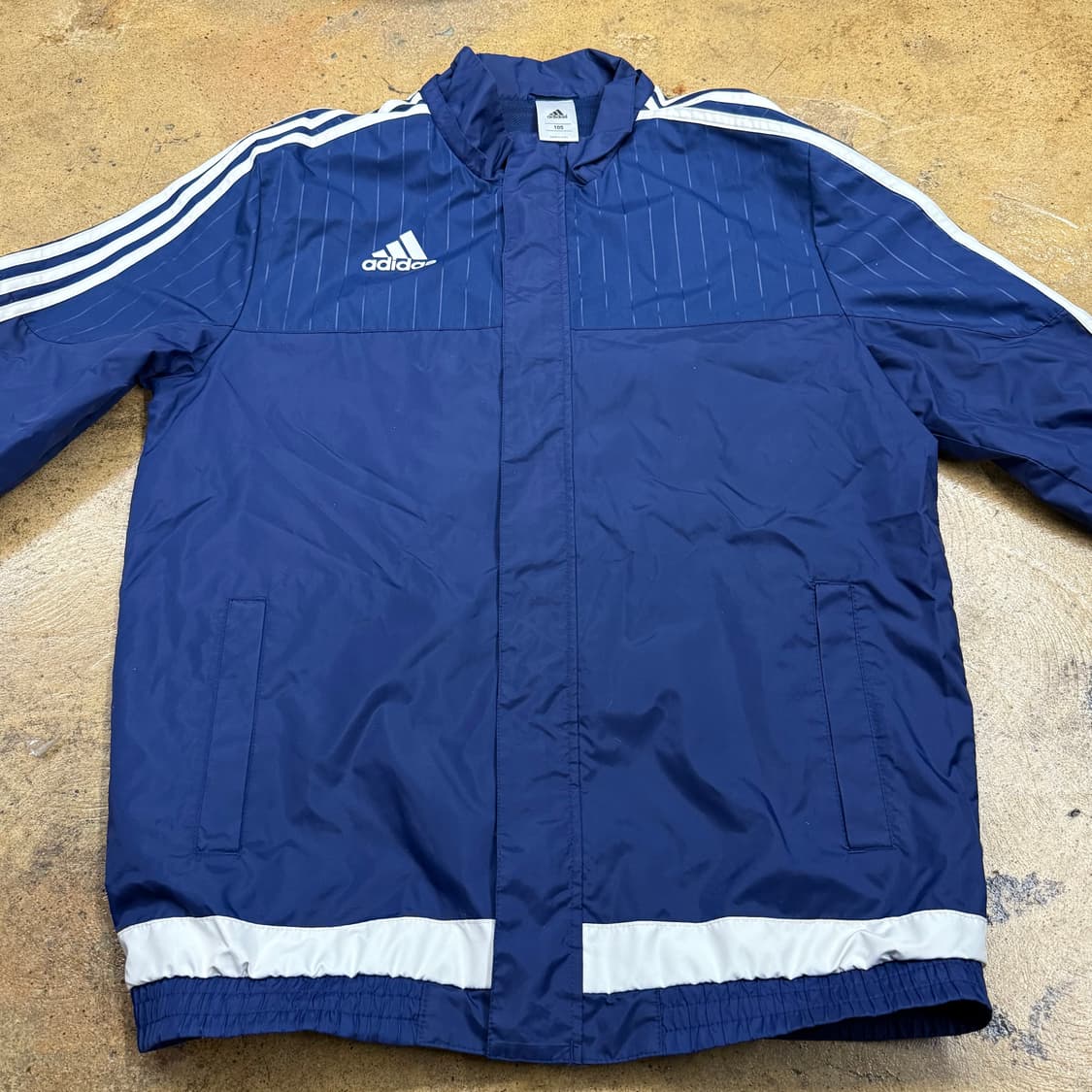 [정품/105] 아디다스 네이비 바람막이 b10 상품이미지3