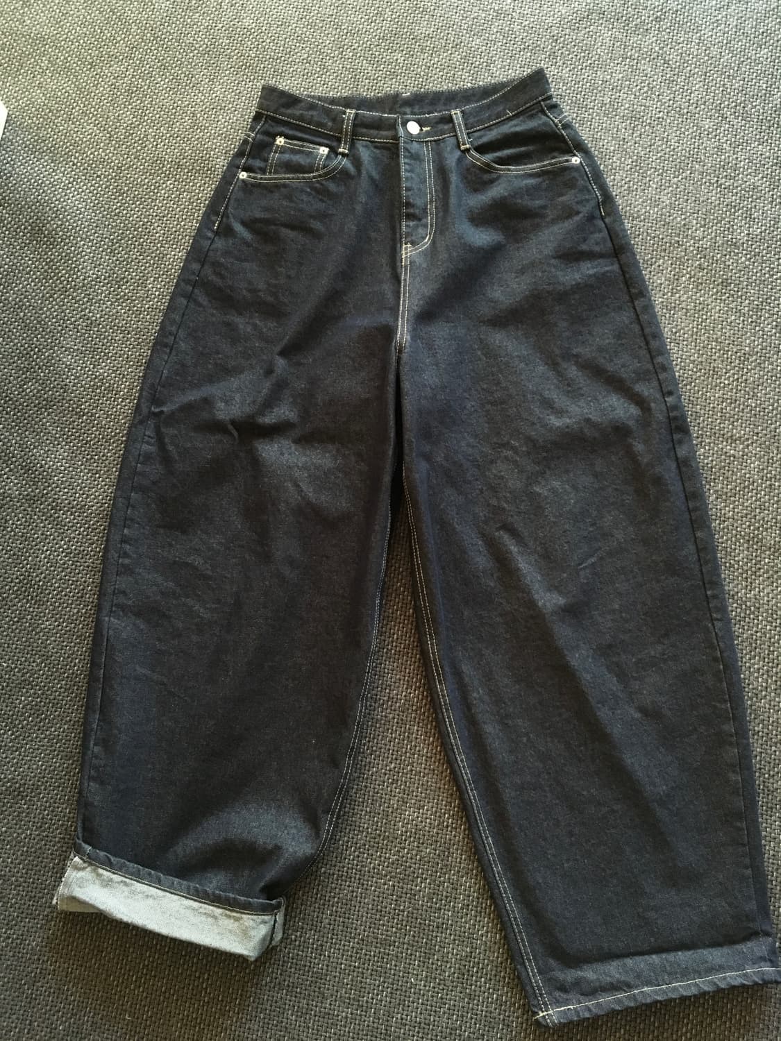 벌룬핏 생지데님 상품이미지1