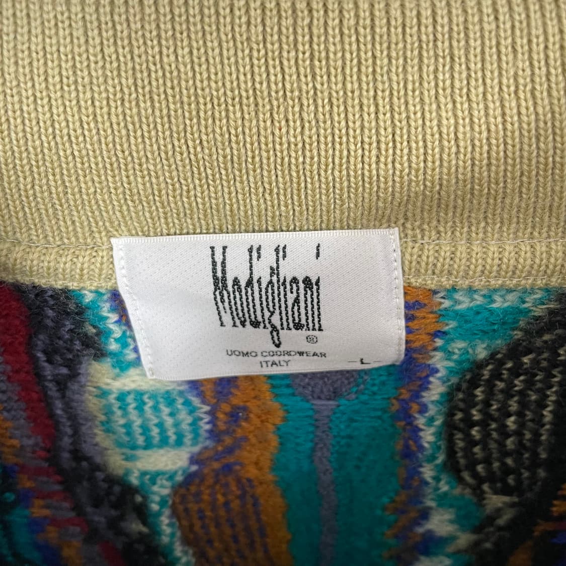 모딜리아니 쿠지스타일 니트 상품이미지6