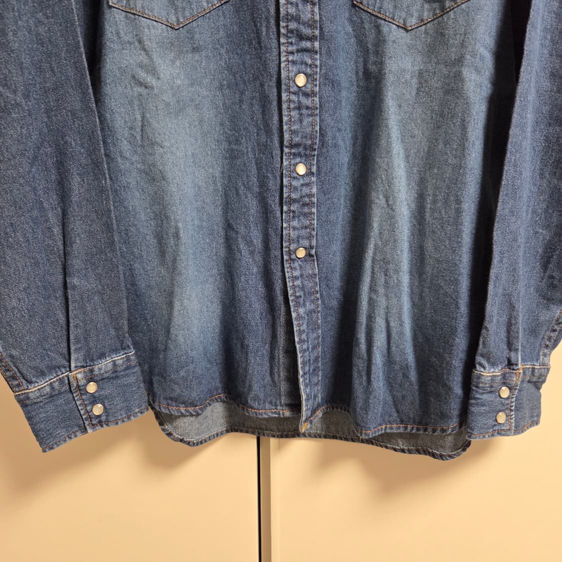 Amore Dune 웨스턴 데님셔츠 L(100) 상품이미지5