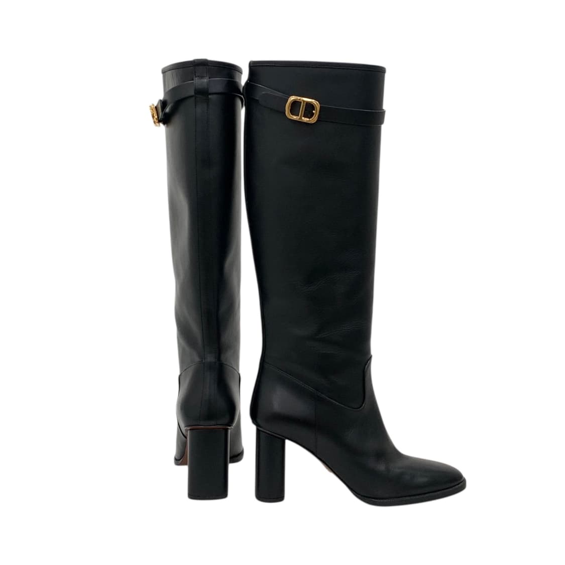크리스찬 디올 앙프렝뜨 카프스킨 롱 부츠 힐 상품이미지5