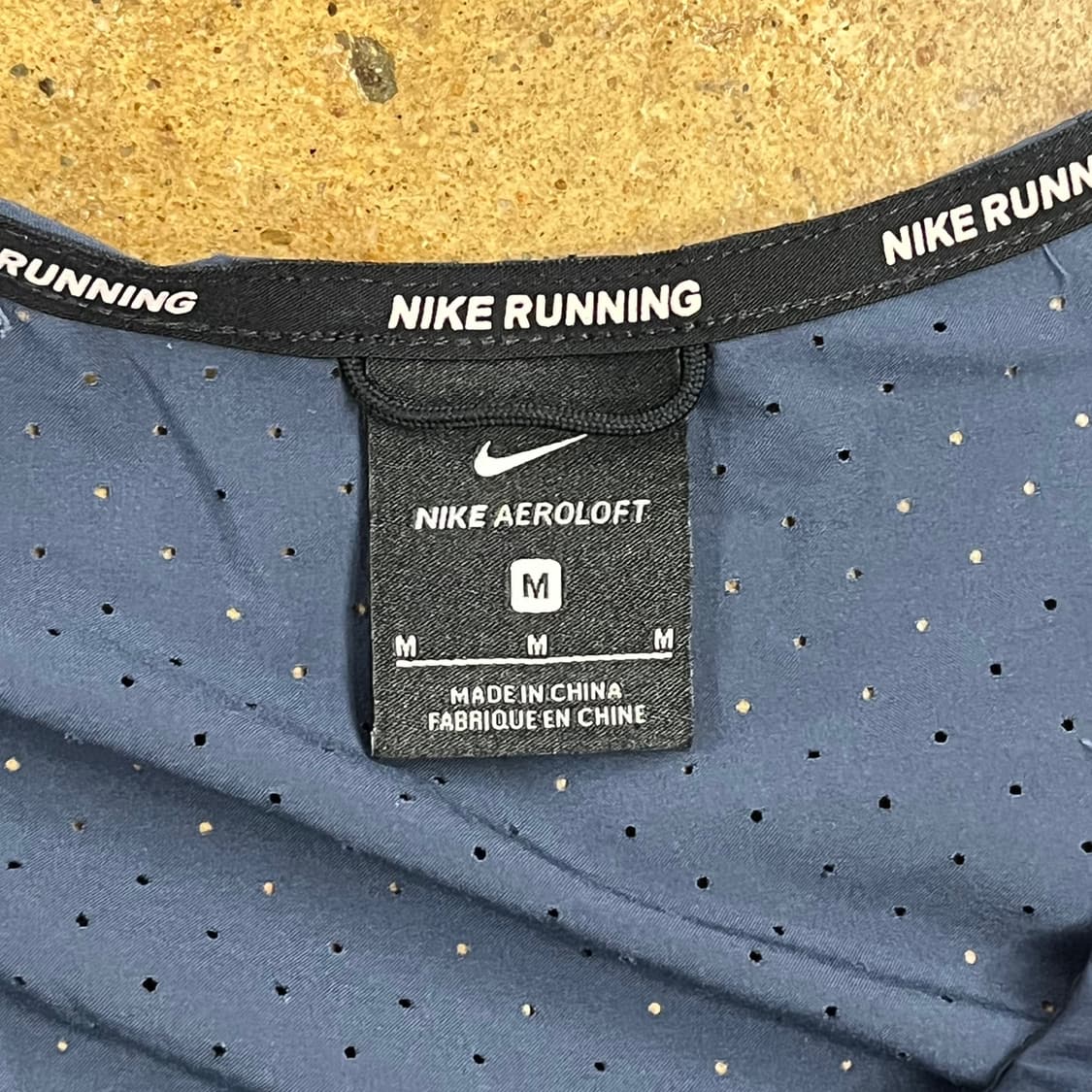 [정품/M] 나이키 런닝 조끼 네이비 b8 상품이미지4