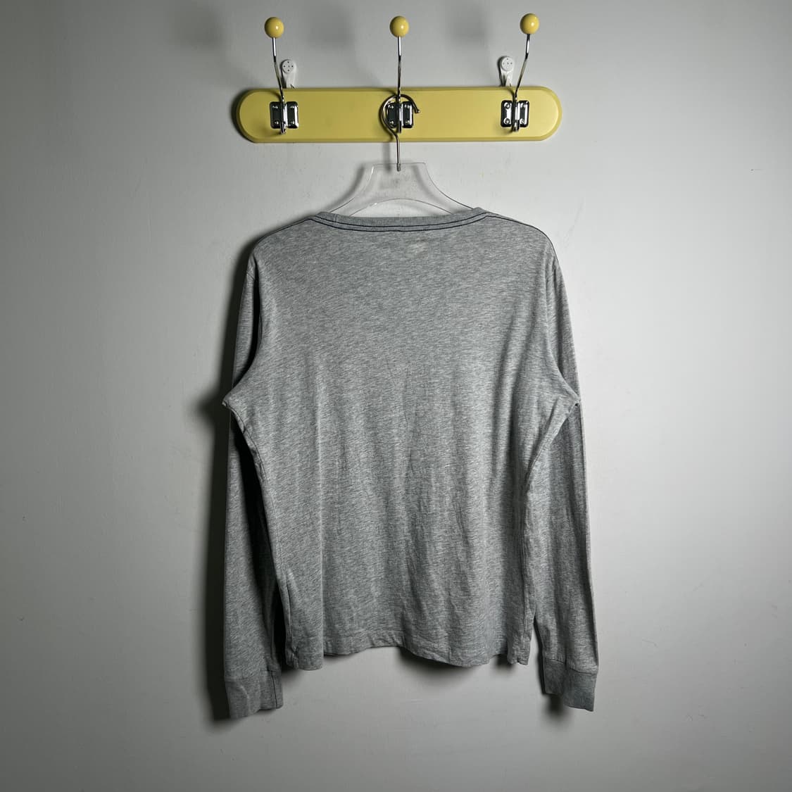 Diesel 디젤 그레이 긴팔 티셔츠 S 상품이미지3