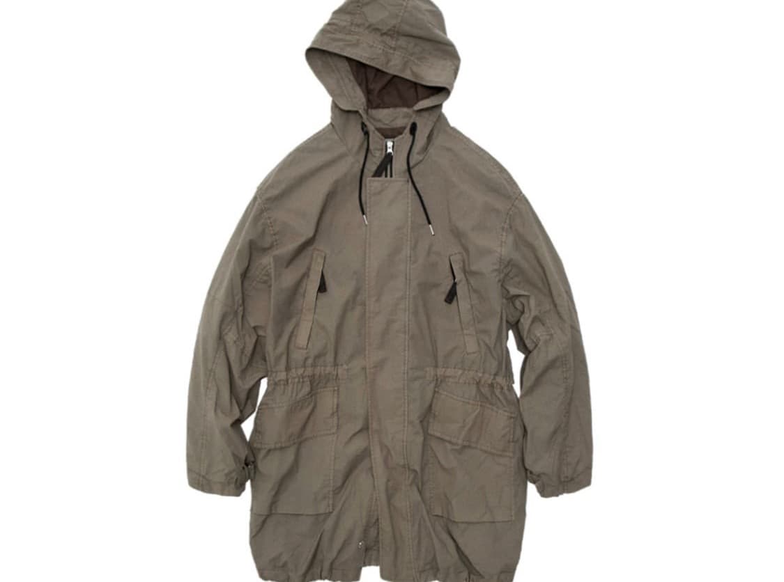 폴리테루 64델 롱파카 코티드베이지 상품이미지1