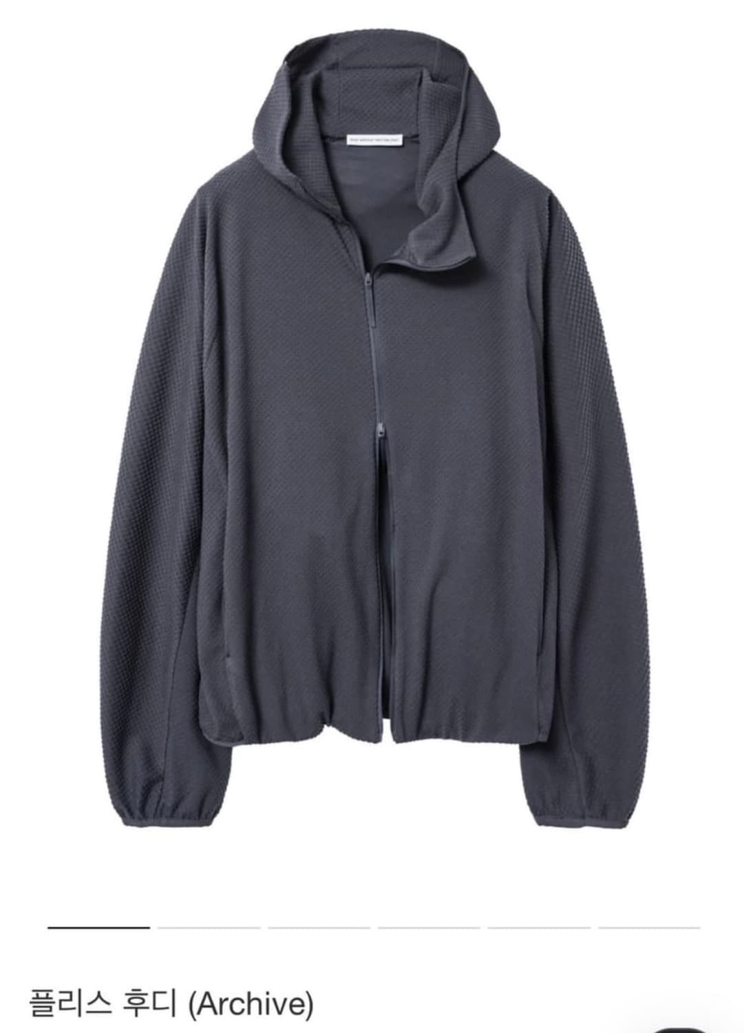 (구매) 포스트아카이브팩션 플리스 후디 상품이미지1