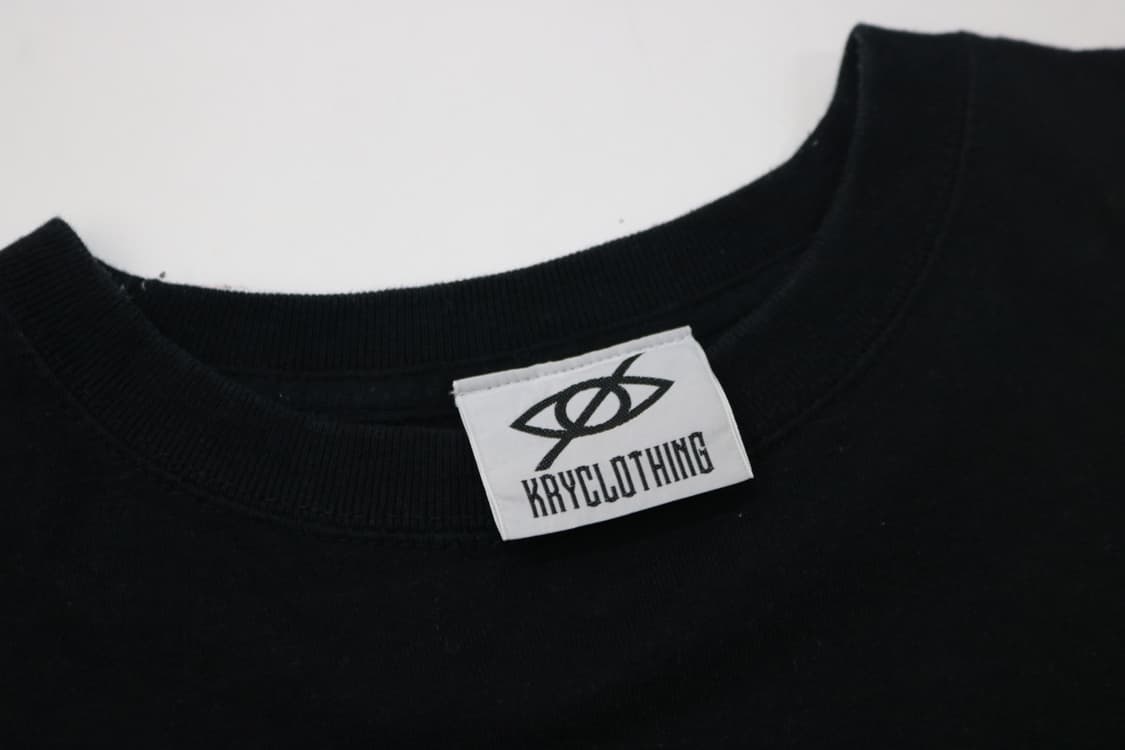 케이알와이 고딕 그래픽 멀티 로고 블랙 반팔티셔츠 상품이미지9