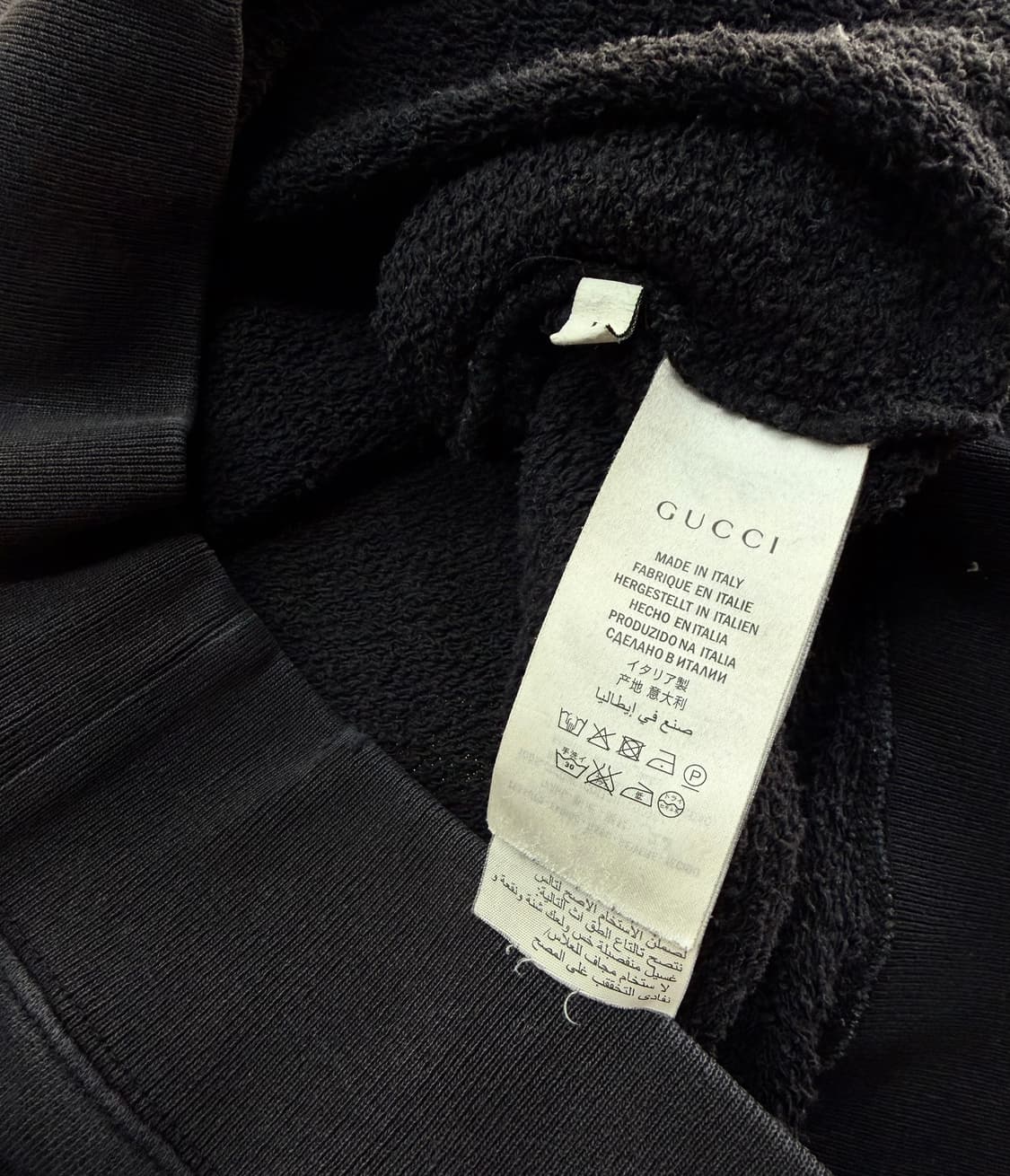 L/ 구찌 빈티지 로고 디스 맨투맨 상품이미지10