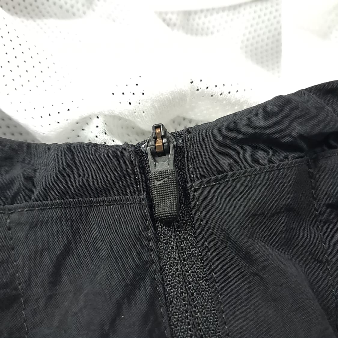 CK190 L 나이키 듀크대학교 화이트 바람막이 후드 아노락 상품이미지4