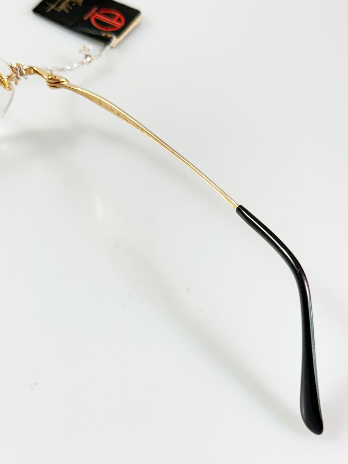 ALAIN DELON 무테 와이드 라운드 빈티지 안경 상품이미지6