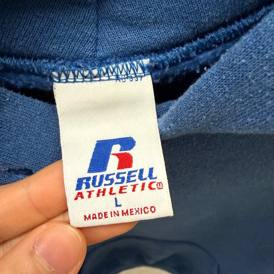 00s 50/50 RussellAthletic vintage hood 상품이미지3