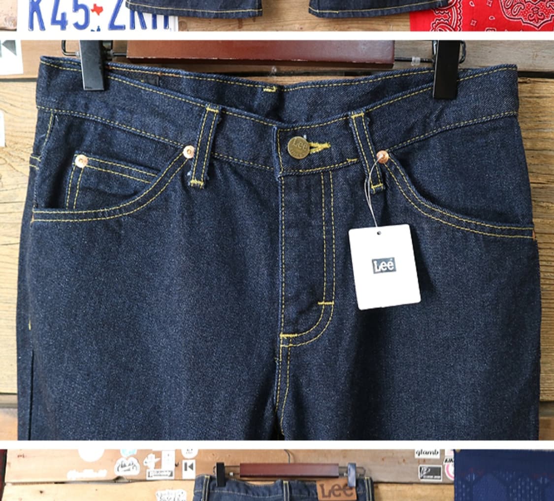 일본판 LEE 라이더스 04202 벨보텀 데님팬츠 28사이즈 새제품 상품이미지3