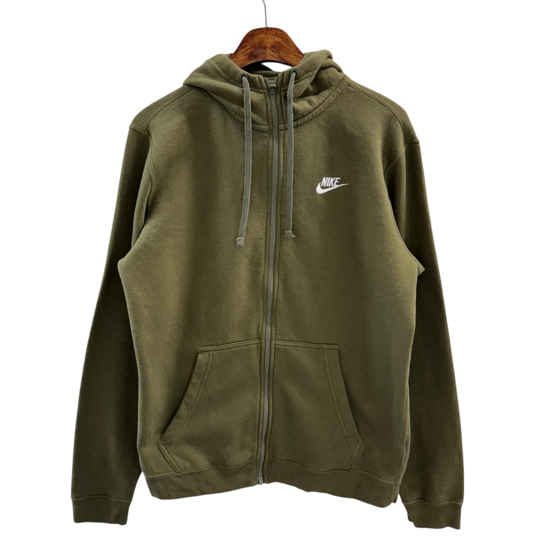 [M] 나이키 카키 후드집업 상품이미지3