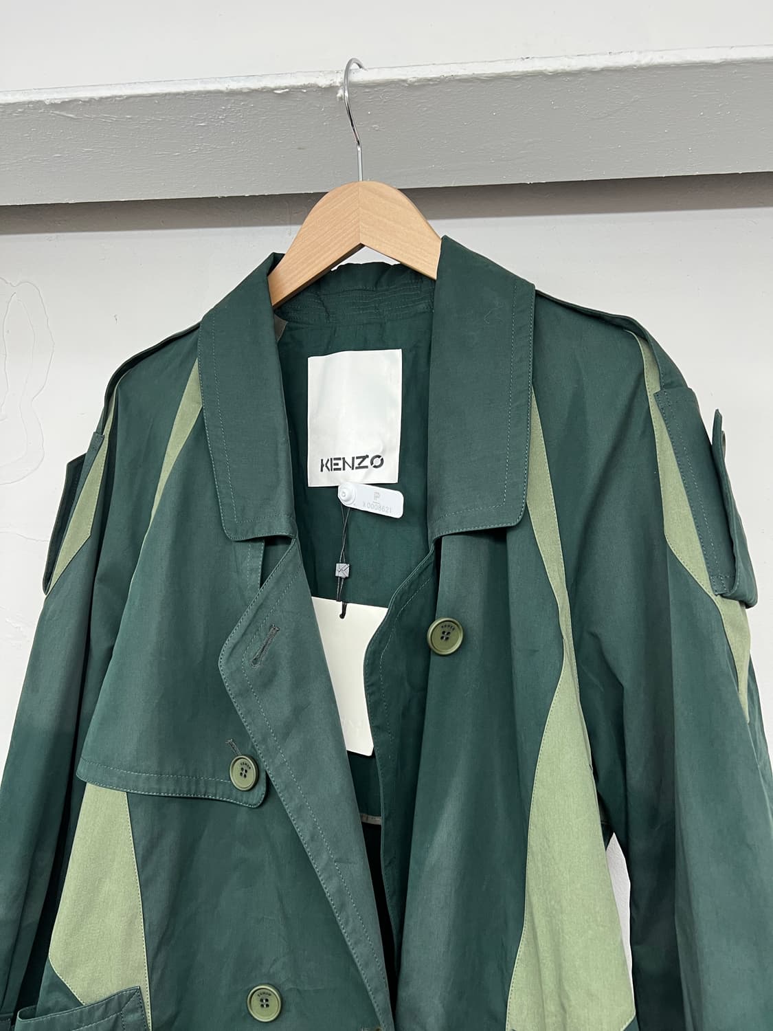 겐죠 컨트라스트 트렌치 코트  상품이미지2