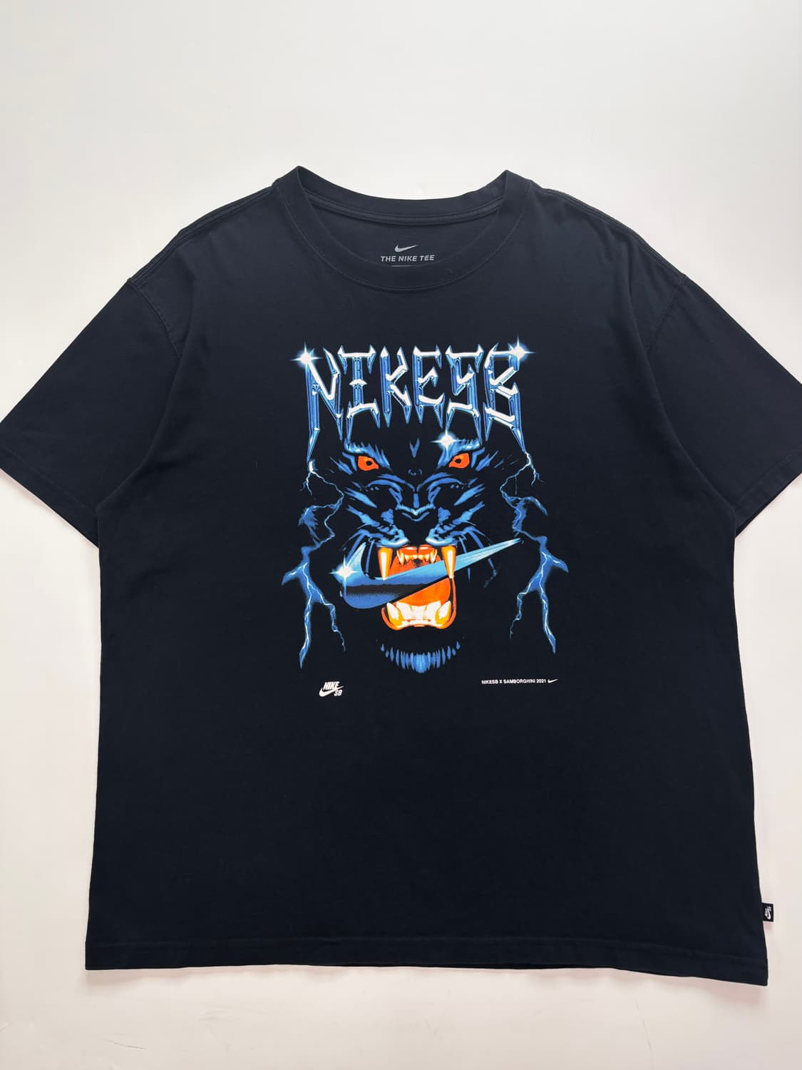 NikesbXSamborghini 나이키SB 블랙 반팔 상품이미지4