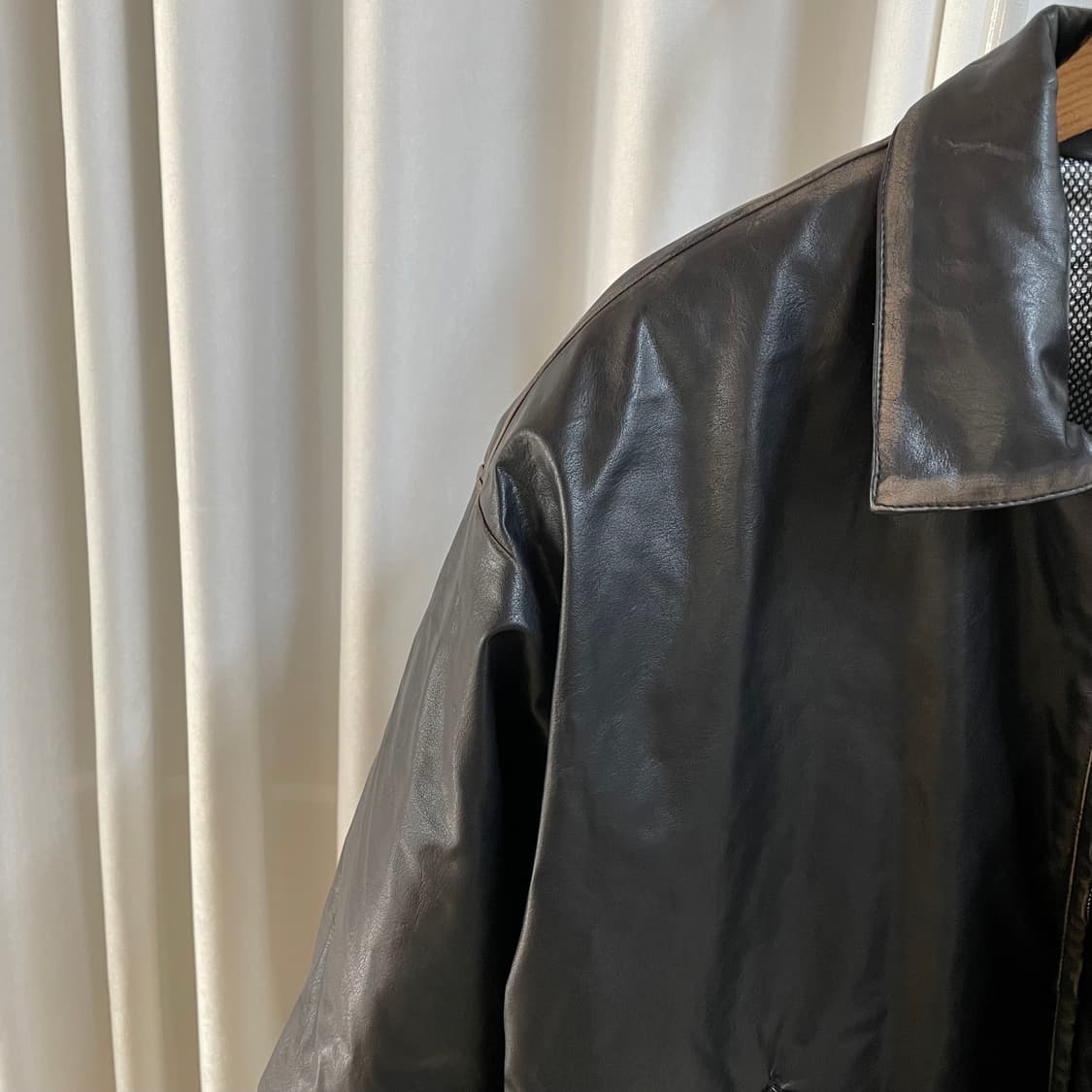 라퍼지스토어 가죽 덕다운패딩 XL 상품이미지4