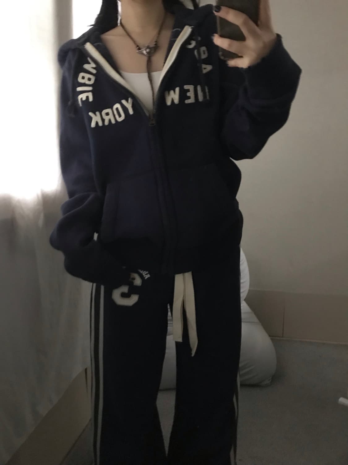 아베크롬비 네이비 후드집업 상품이미지6