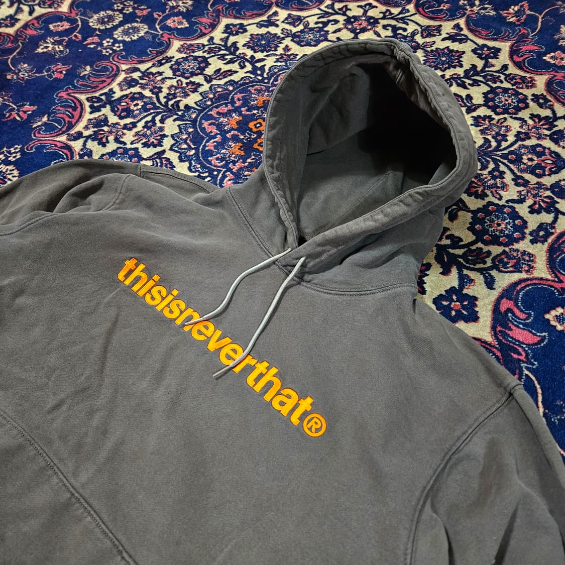 디스이즈네버댓 시그니쳐 레터링 후드 S size 상품이미지2