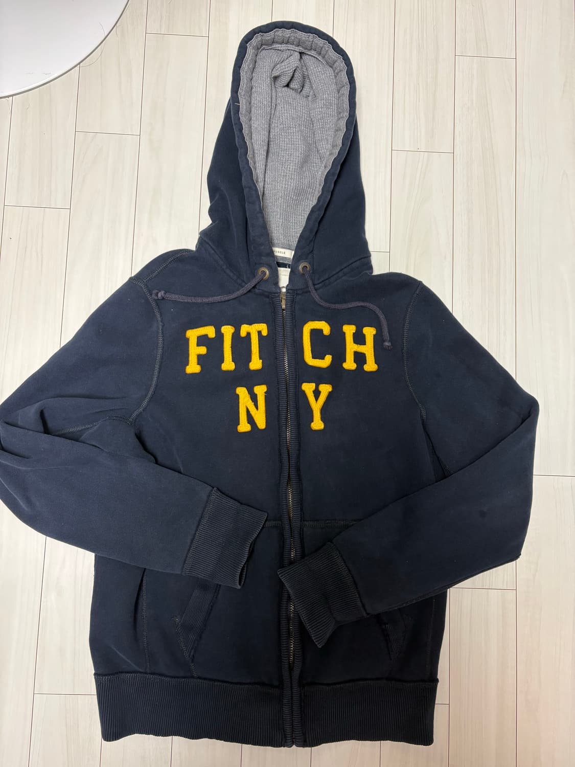 아베크롬비 후드집업 L 네이비 (희소 매물) 상품이미지1