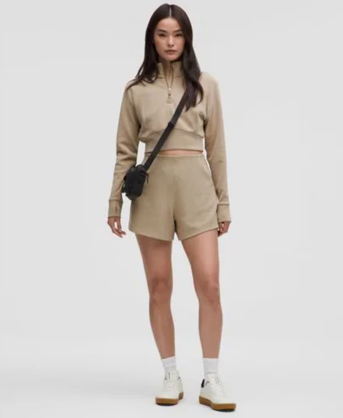 룰루레몬 소프트스트림 크롭 하프집 상품이미지2