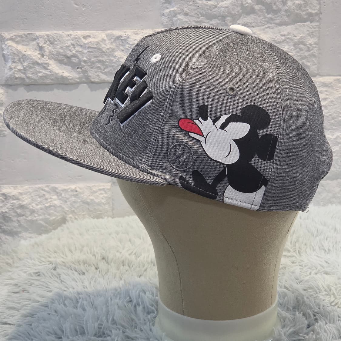 L5-4:디즈니 미키마우스 그레이 스냅백(56-59) 상품이미지4
