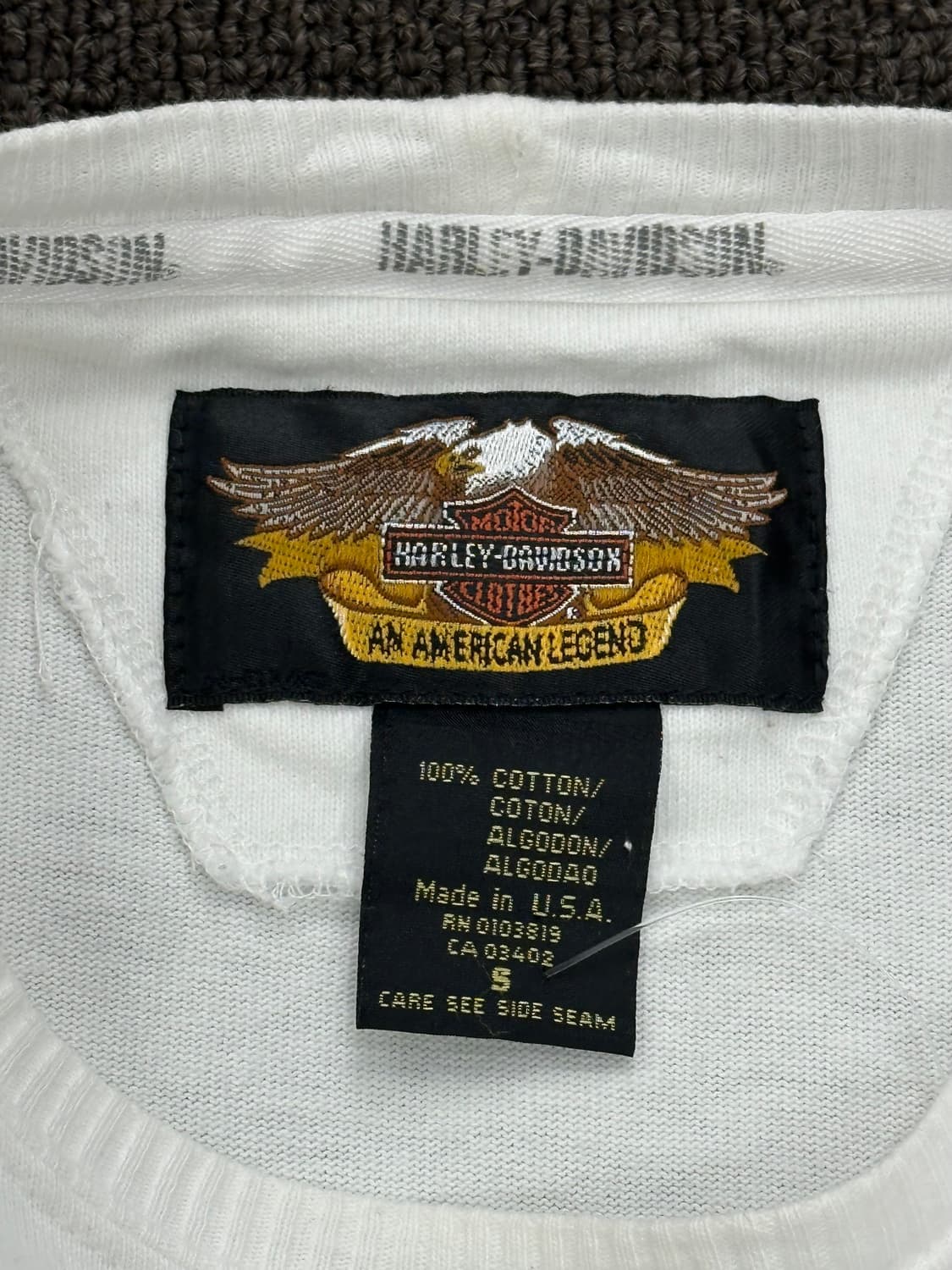 S)할리데이비슨 빈티지 스웻셔츠 상품이미지5