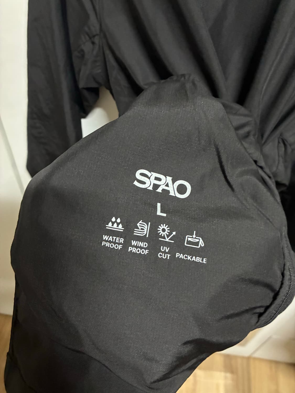 [새상품] 스파오 바람막이 L/100 상품이미지4