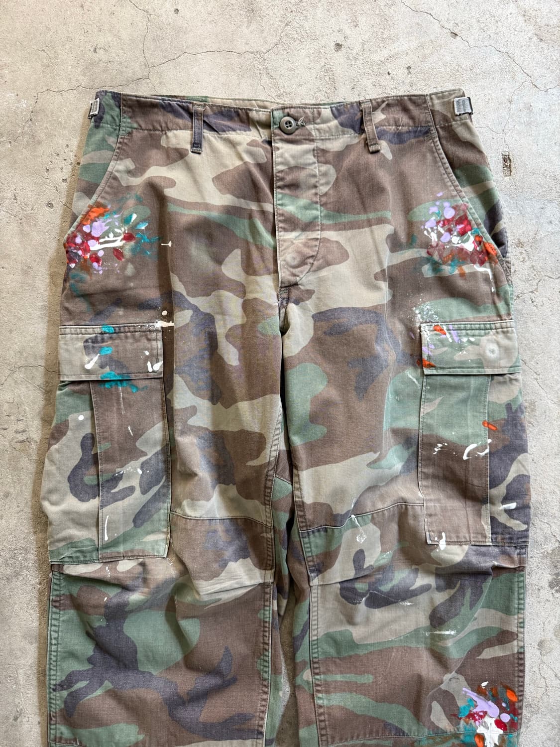 90s US Military Woodland Combat Trousers 상품이미지3