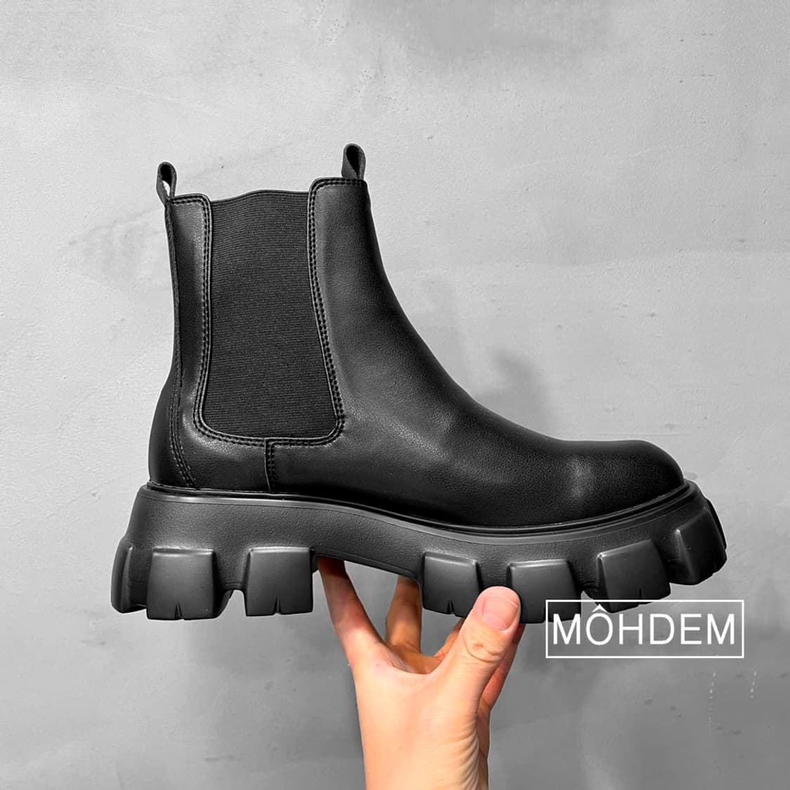 [premium] PR 밴딩 소가죽 첼시부츠 상품이미지2