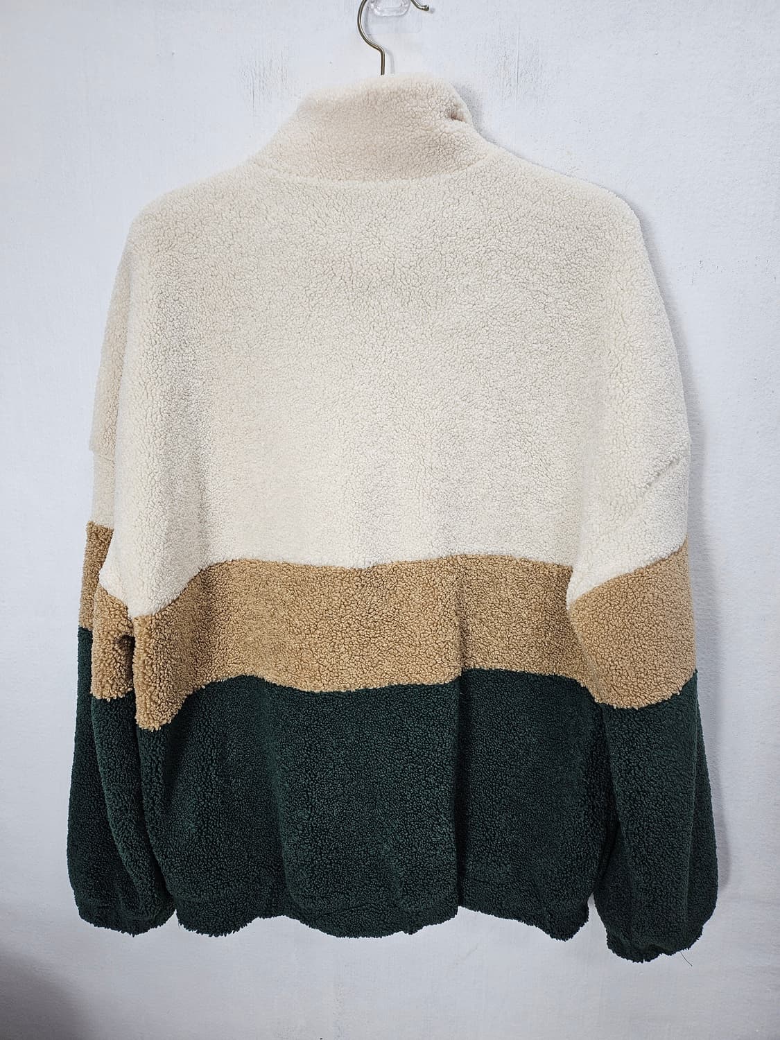 자라 뽀글이 컬러블록 아노락 105-110 XL 새제품급 상품이미지4