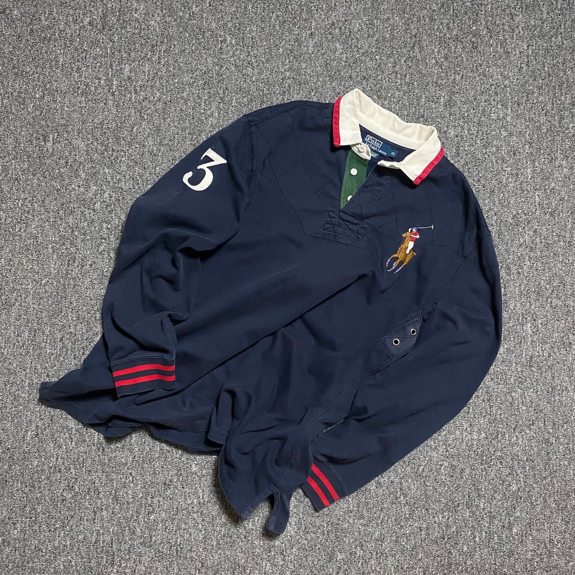 🌊Polo big pony rugby shirts 상품이미지1