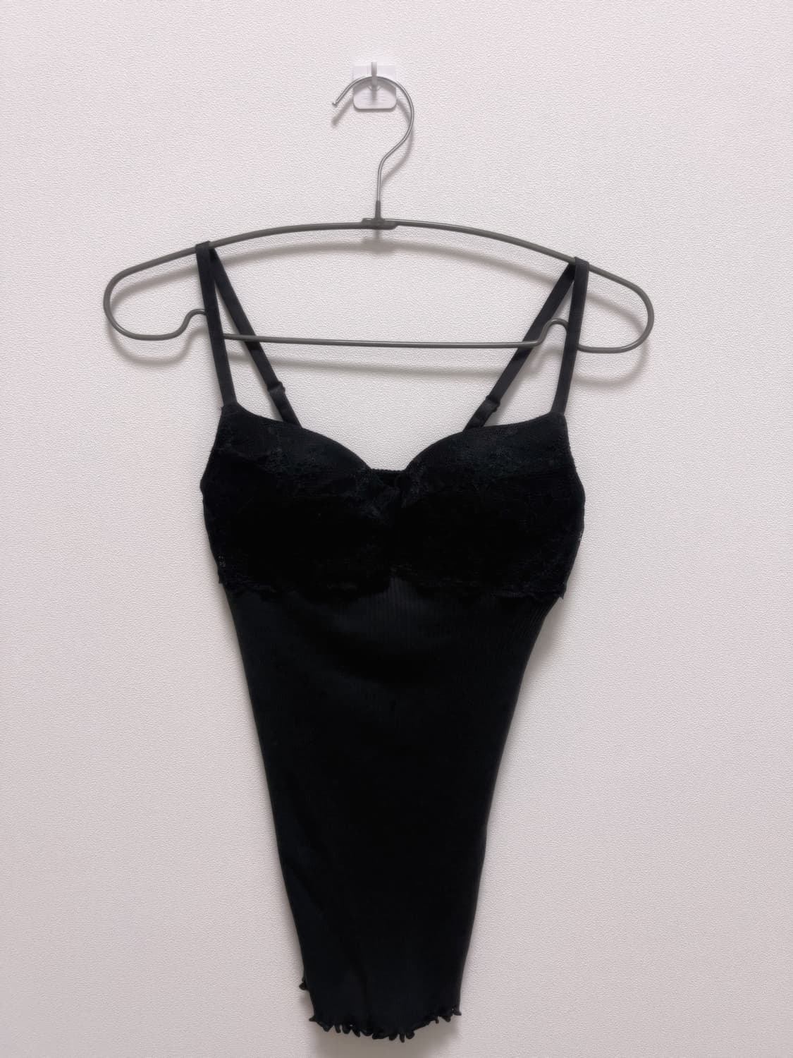 AMPHI 레이스 캐미솔 (캡 내장 제품) 상품이미지1