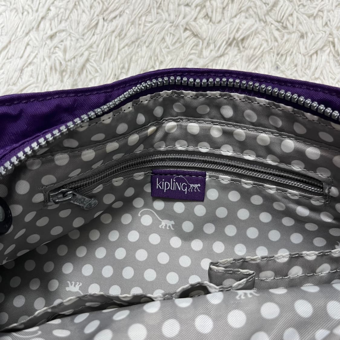 Kipling purple shoulder bag 상품이미지6