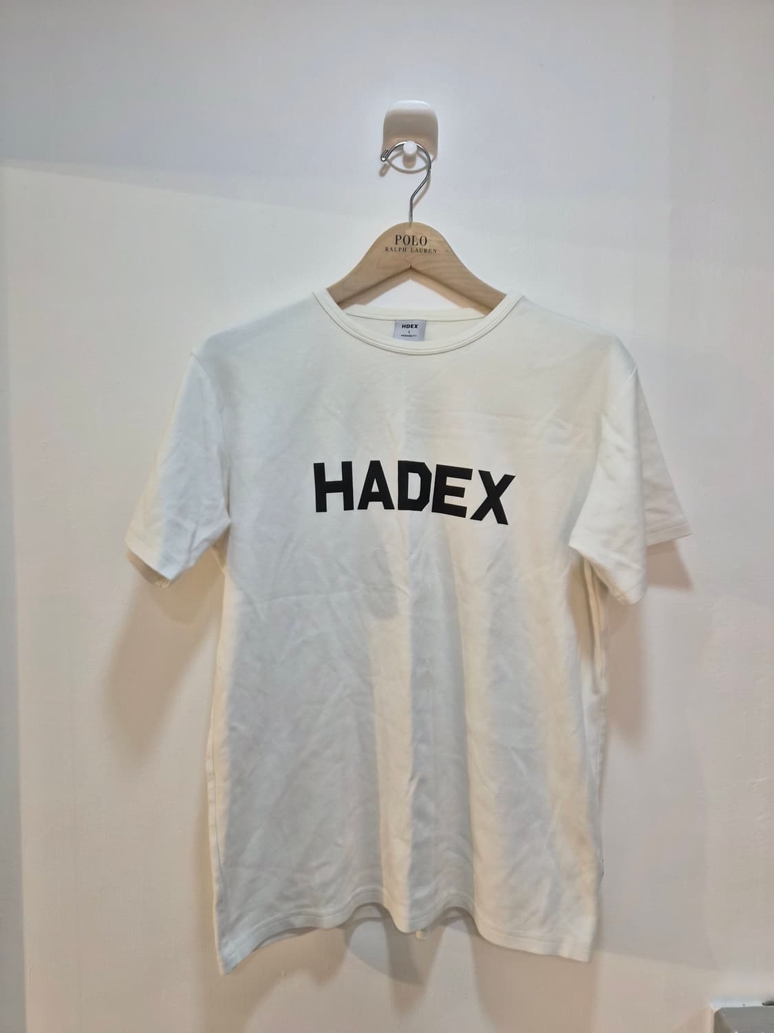 100) HDEX 로고 머슬핏 반팔티 팝니다 상품이미지1