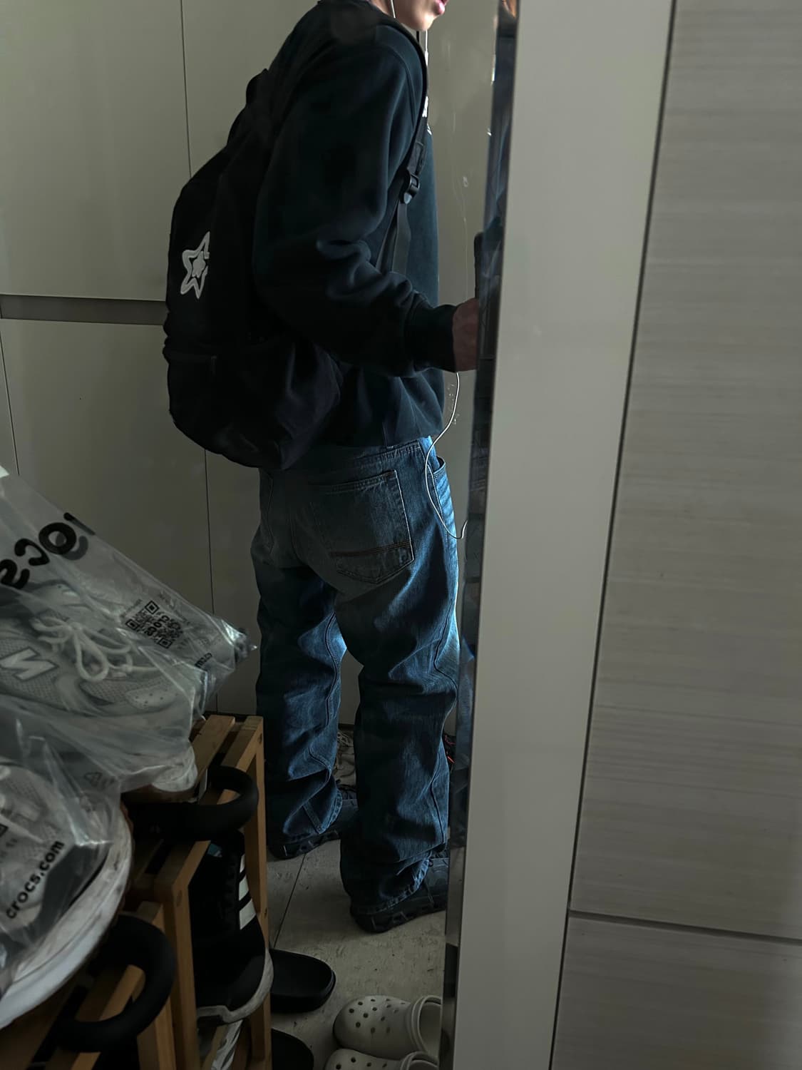 Ersco Washed Regular jeans beep blue 상품이미지1