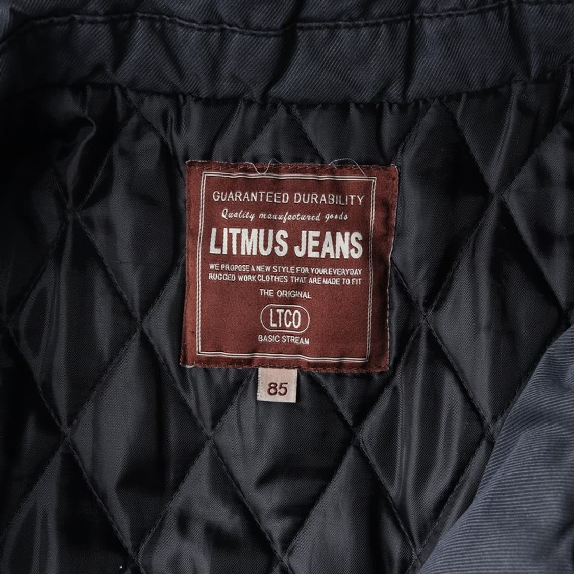 리트머스 빈티지 포켓 포인트 누빔 자켓 85 상품이미지6