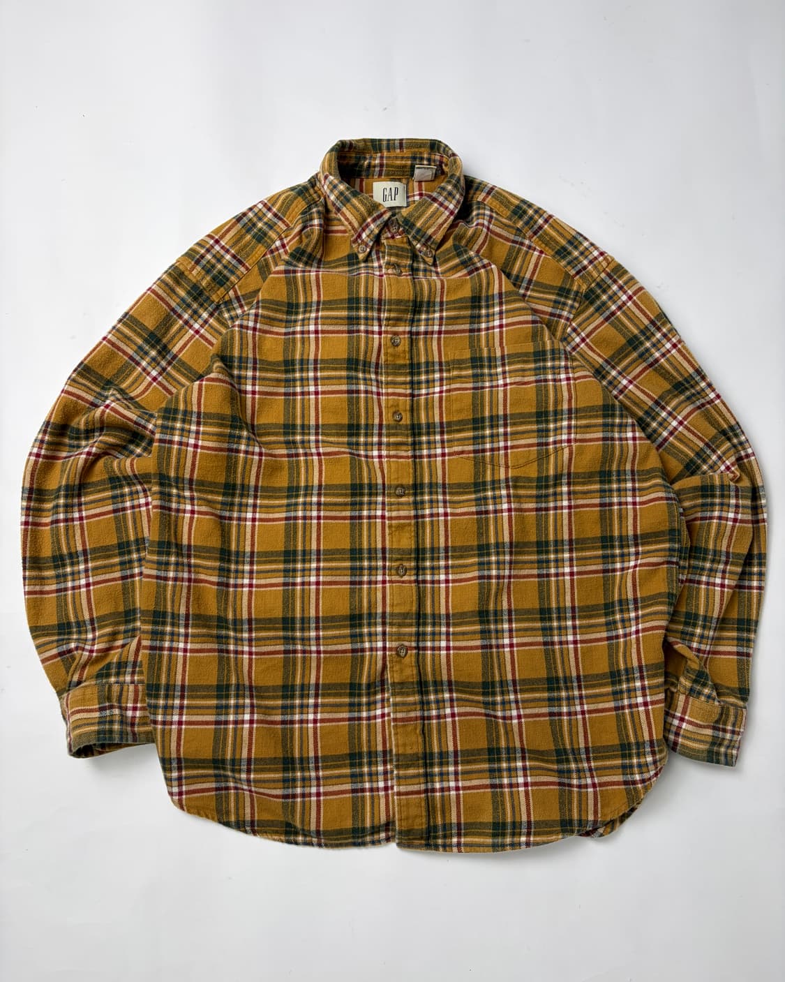 00s Gap Plaid Button Up Shirt 상품이미지1