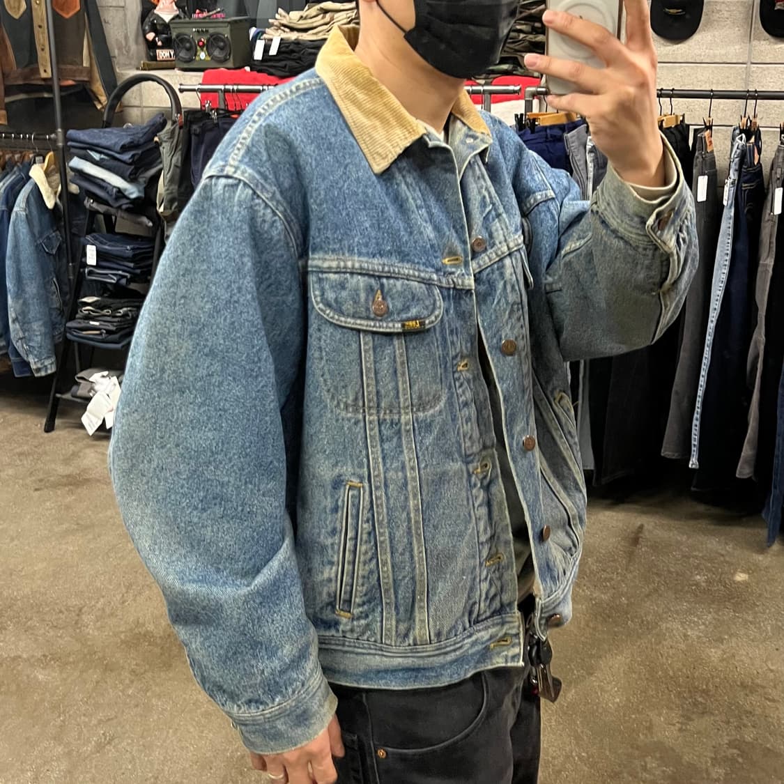 90 Lee 블랭킷 데님 트러커 자켓 (110) 상품이미지7